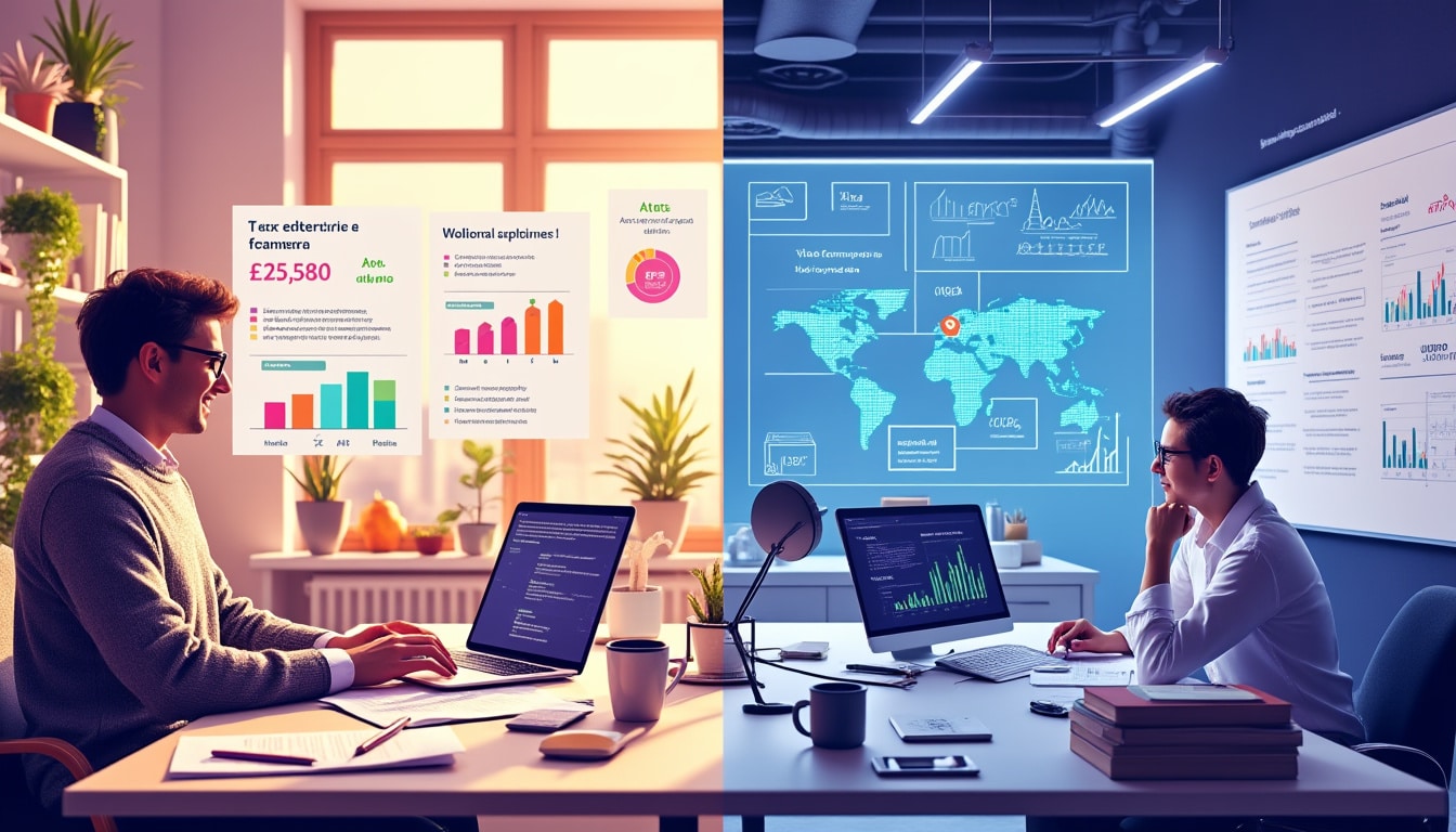 découvrez les différences entre auto-entrepreneur et freelance en 2025 : charges sociales, plafonds de chiffre d'affaires, nouvelles obligations légales et avantages de chaque statut pour mieux choisir.