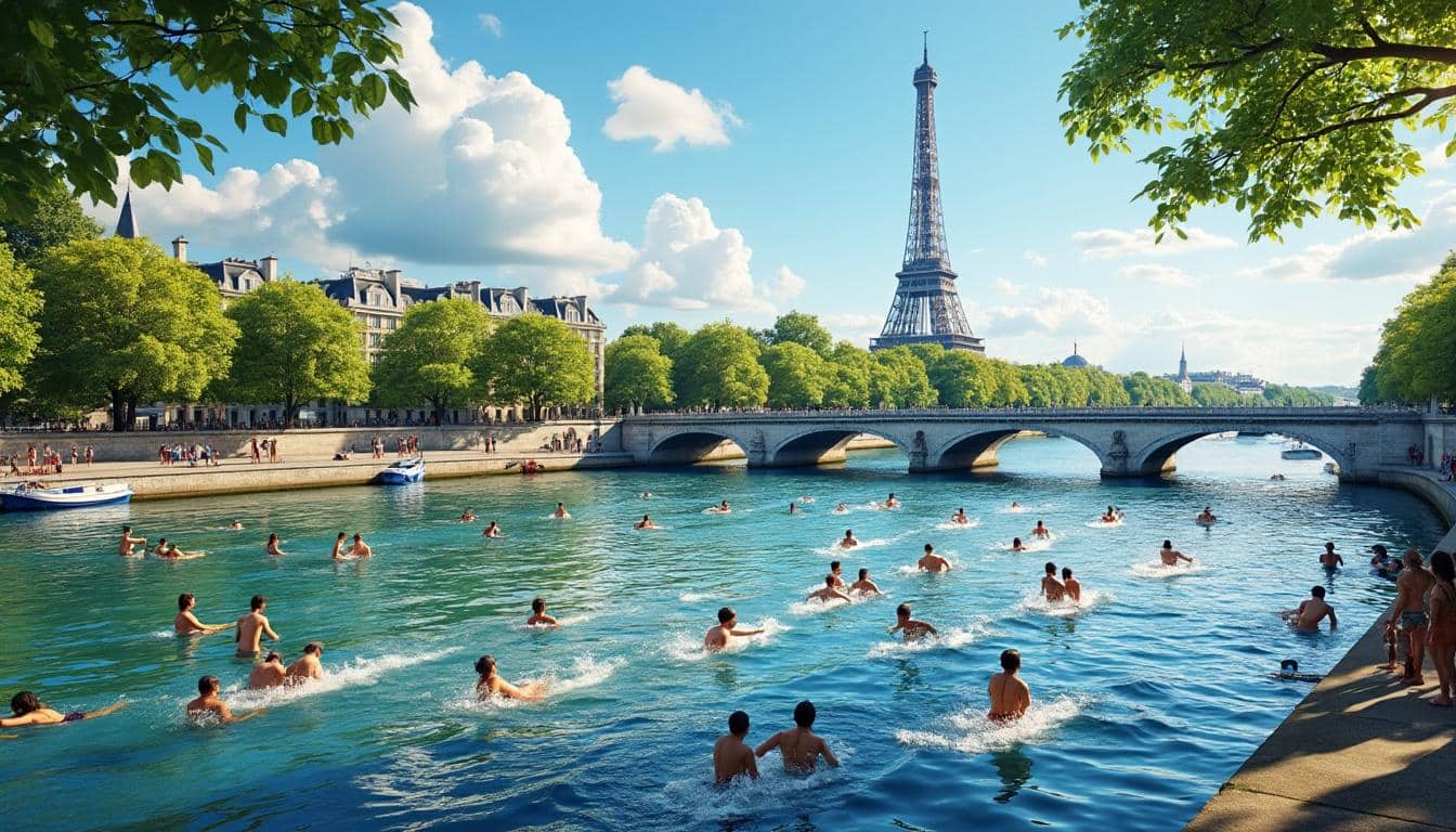 découvrez comment la baignade dans la seine à paris soulève le débat entre mythe marketing et progrès écologique réel, explorant les enjeux environnementaux et urbains.