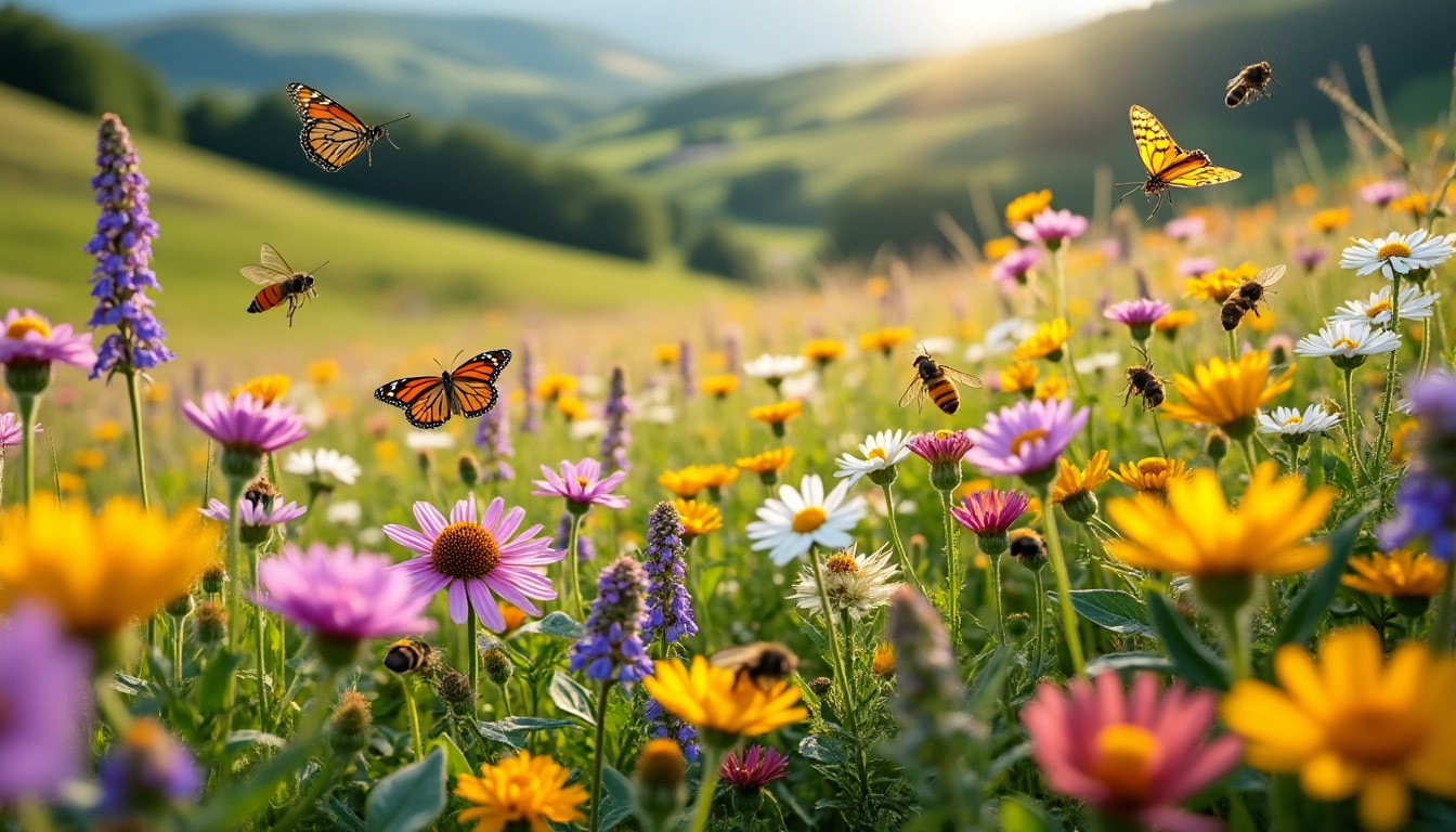 découvrez comment la création de jachères fleuries contribue au maintien de la biodiversité des insectes pollinisateurs, essentiels à l'équilibre des écosystèmes et à l'agriculture durable.
