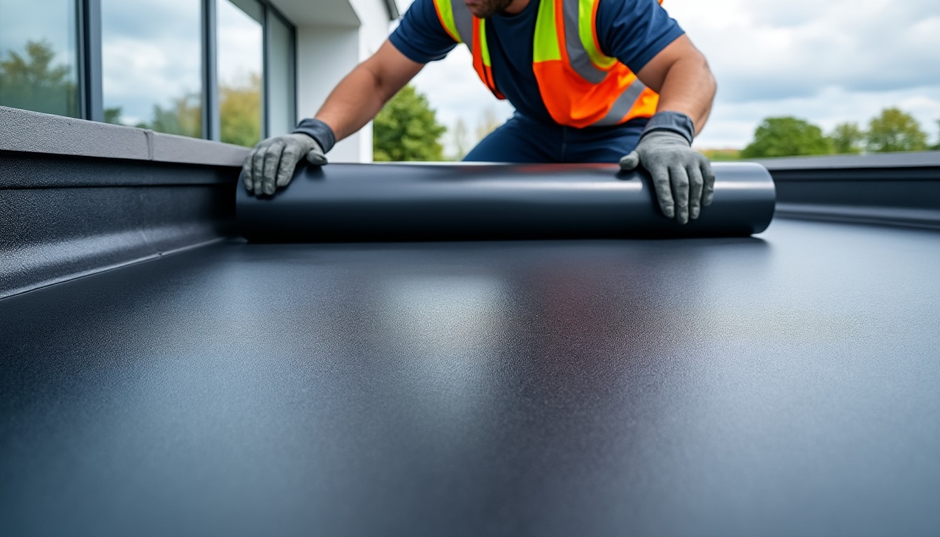 protégez durablement votre toit-terrasse plat grâce à la pose d’une membrane epdm, une solution d’imperméabilisation fiable et garantie.